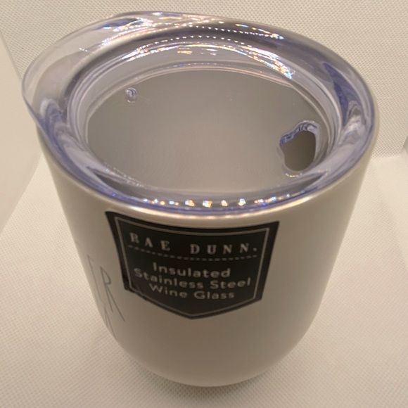 Rae Dunn ‘Soccer Mom’ Insulated Stainless Steel Wine Tumbler with lid, NWT - Picture 3 of 7